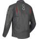Bering RADIAL BLACK/RED leather motorcycle jacket