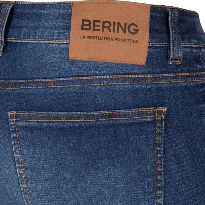 Jean moto Bering TRUST TAPERED BLEU DELAVE