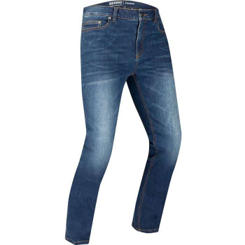 Jean moto Bering TRUST STRAIGHT BLEU DELAVE