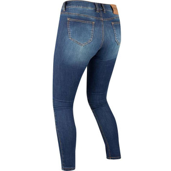 Jean moto femme Bering LADY TRUST SLIM BLEU DELAVE