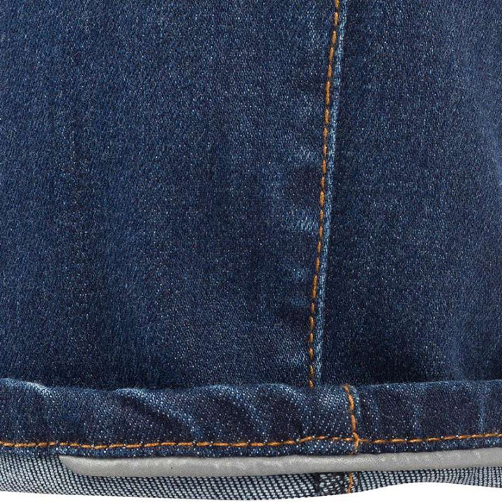 Jean moto femme Bering LADY TRUST TAPERED BLEU DELAVE