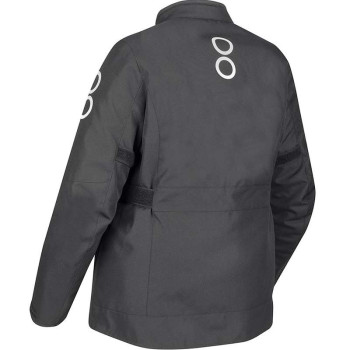 Veste moto Bering LADY PAMELA NOIR/BLANC Grande Taille