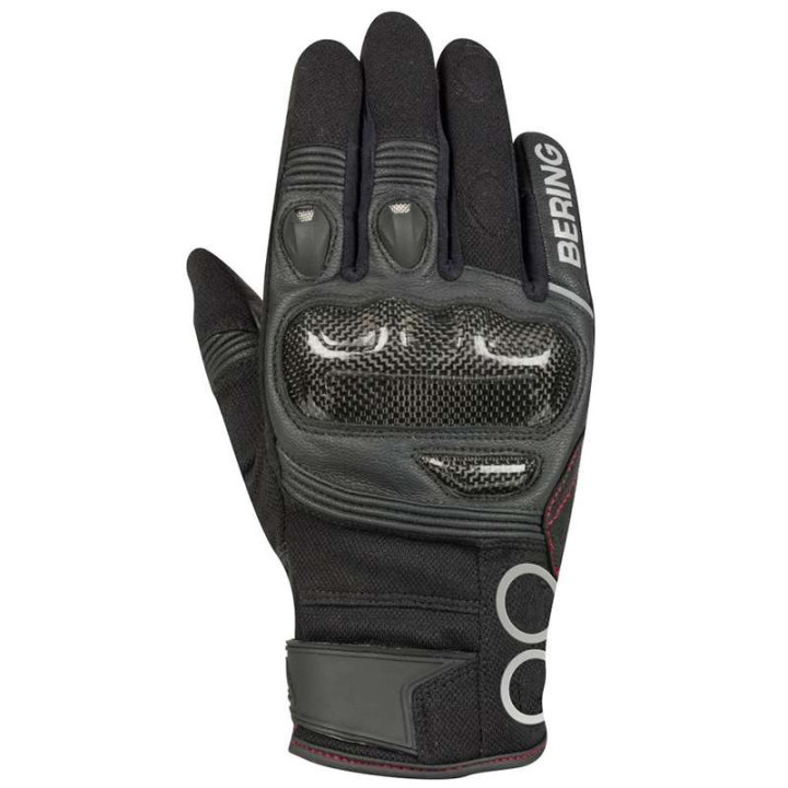 Bering RAID BLACK motorcycle gloves