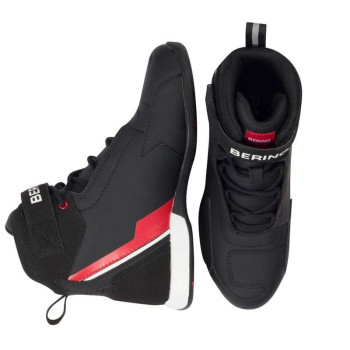Baskets moto Bering JAG NOIR/ROUGE Baskets moto Bering JAG NOIR/ROUGE