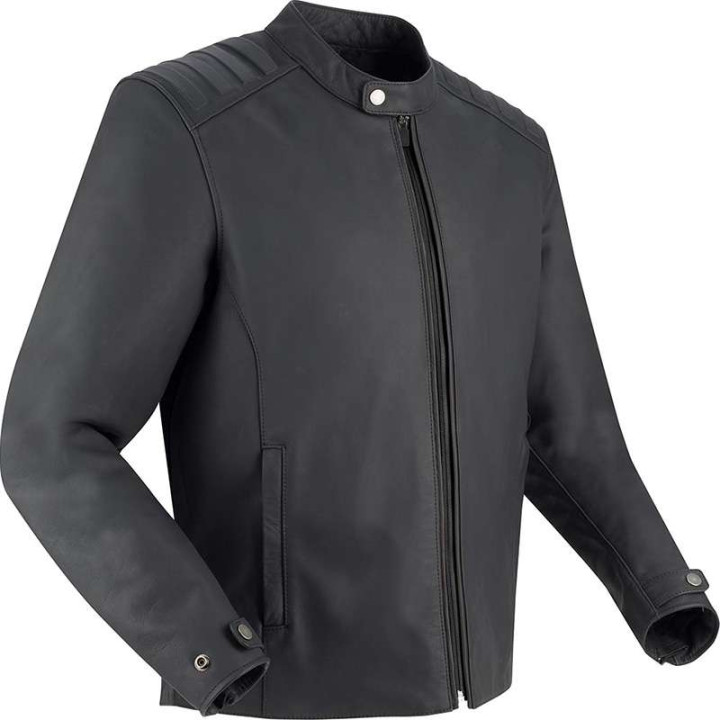Blouson moto cuir Segura PHIL NOIR