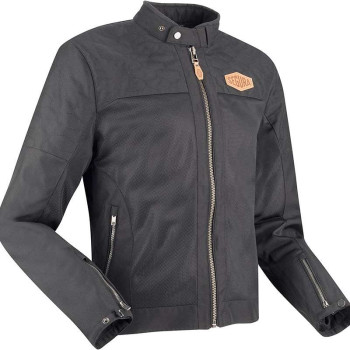 Blouson moto d'été Segura RICHTER NOIR Blouson moto d'été Segura RICHTER NOIR