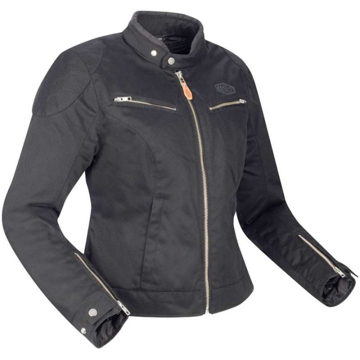 Blouson moto femme Segura LADY TINA NOIR