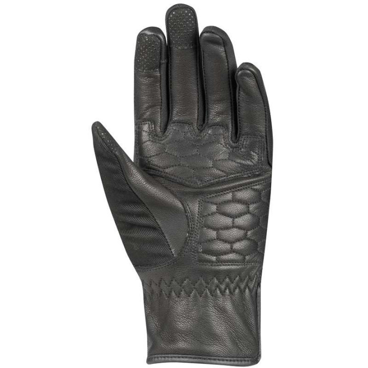 Gants moto d'été femme Segura LADY TAMPICO NOIR