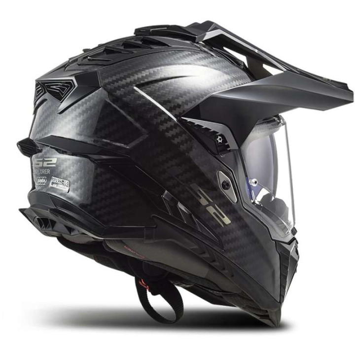 Casque moto LS2 EXPLORER MX701C CARBON BLACK 22.06