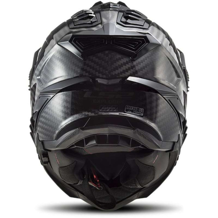 Casque moto LS2 EXPLORER MX701C CARBON BLACK 22.06