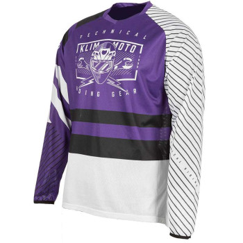Klim PETROL Octane Heliotrope/White All-Terrain Jersey
