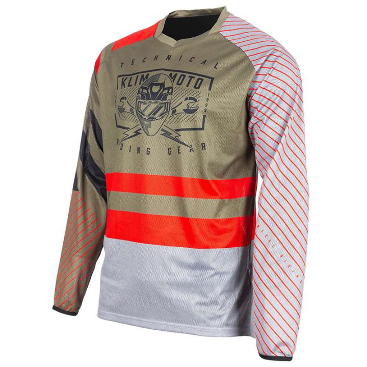 Klim PETROL Octane Winter Moss/Redrock All-Terrain Jersey
