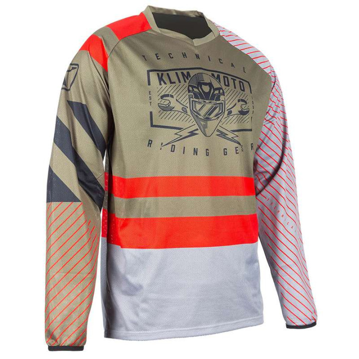 Klim PETROL Octane Winter Moss/Redrock All-Terrain Jersey