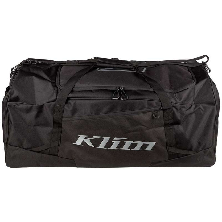 Sac de voyage KLIM DRIFT GEAR BAG BLACK/METALLIC SILVER