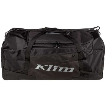 Sac de voyage KLIM DRIFT GEAR BAG BLACK/METALLIC SILVER
