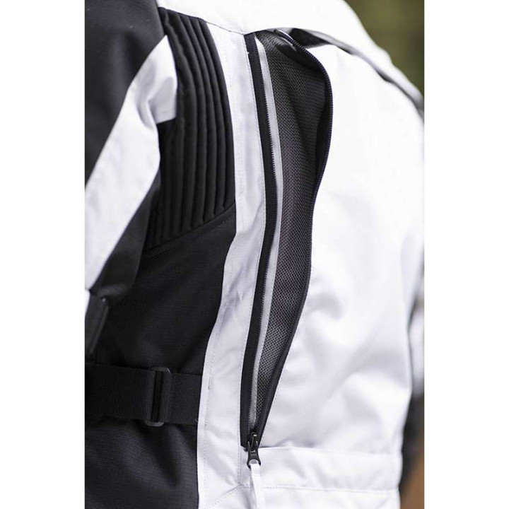 Veste moto Acerbis 3 en 1 X-ROVER GRIS/ROUGE