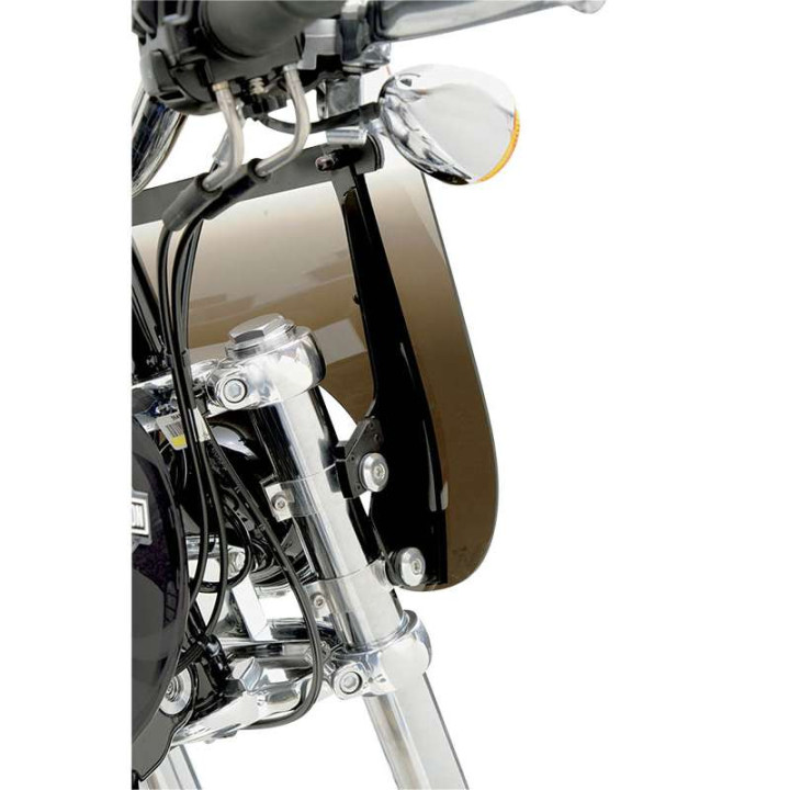 Windshield mount Memphis Shades Black Fats/Slim DYNA SUPER GLIDE, LOW RIDER, STREET BOB 06-
