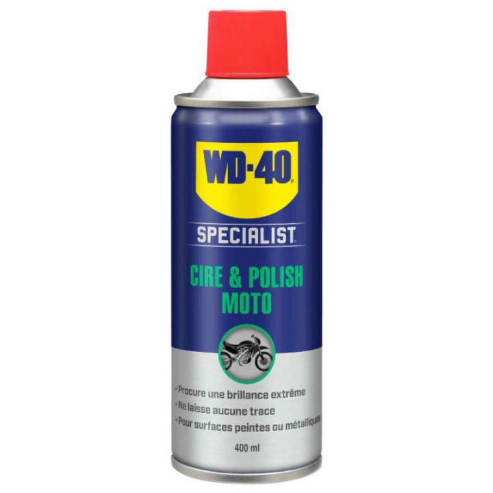 Cire & Polish WD40 Specialist Moto 400ml