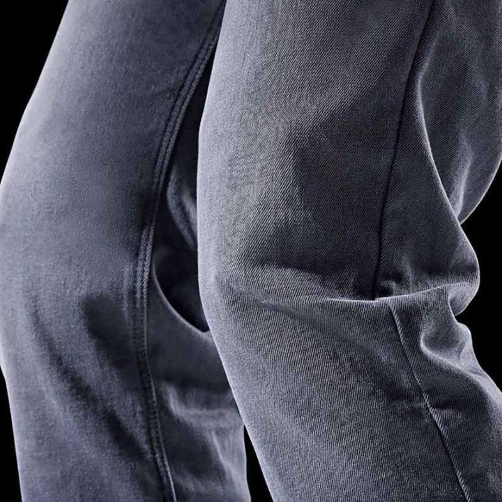 Jean moto Furygan D12 X KEVLAR STRAIGHT Gris