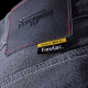Jean moto Furygan D12 X KEVLAR STRAIGHT Gris