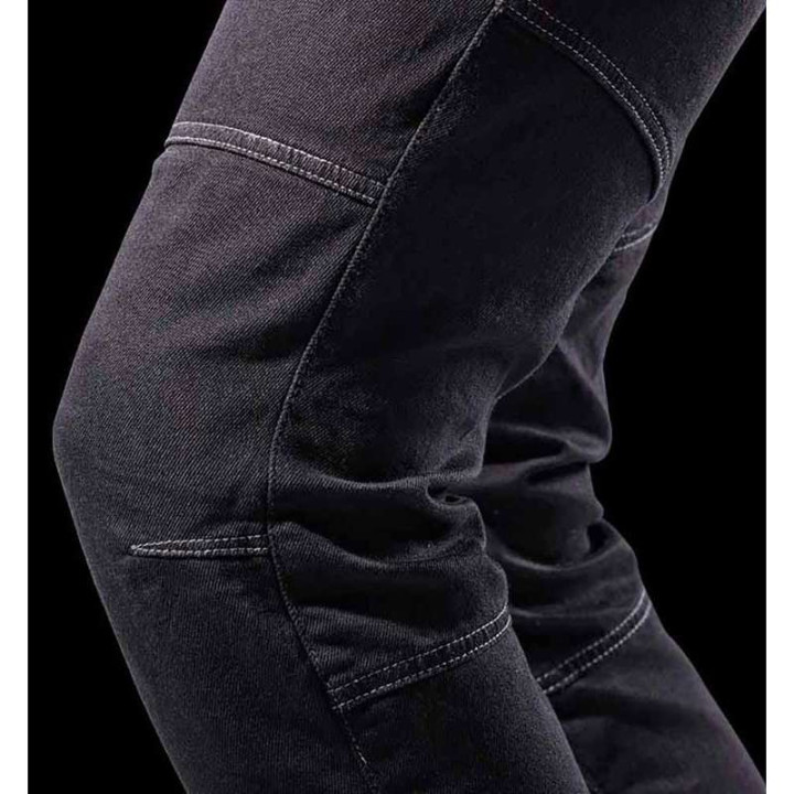 Jean moto Furygan D03 TAPERED Noir