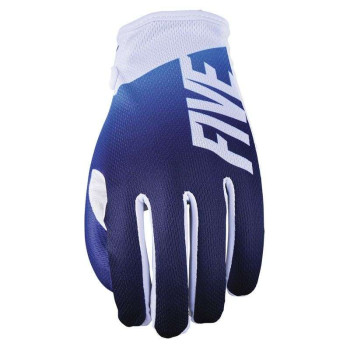 Gants moto cross Five MXF4 Whip Blue