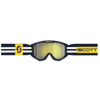 Masque moto cross Scott 89X ERA Blue/White - Jaune Masque moto cross Scott 89X ERA Blue/White - Jaune