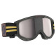 Scott 89X ERA Black/Beige Cross Goggle - Silver