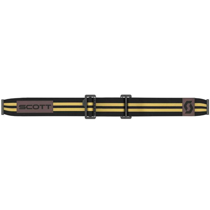 Scott 89X ERA Black/Beige Cross Goggle - Silver