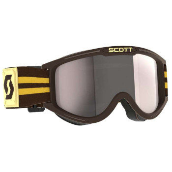 Masque moto cross Scott 89X ERA Brown - Argent Masque moto cross Scott 89X ERA Brown - Argent