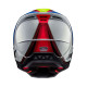 Casque moto cross Alpinestars S-M5 SAIL Yellow Fluo/Blue