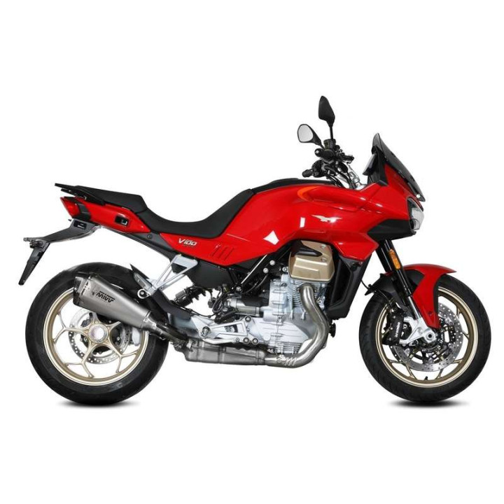 Mivv DELTA RACE stainless steel approved muffler (M.015.LDRX) MOTO GUZZI V100 MANDELLO
