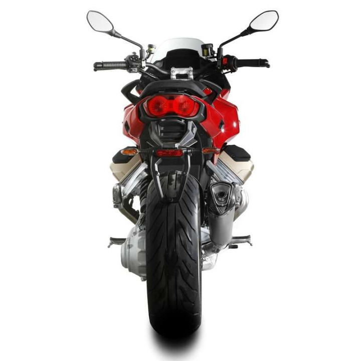 Mivv DELTA RACE stainless steel approved muffler (M.015.LDRX) MOTO GUZZI V100 MANDELLO