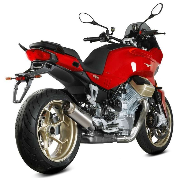 Mivv GP PRO Titanium-approved muffler (M.015.L6P) MOTO GUZZI V100 MANDELLO