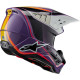 Casque moto cross Alpinestars S-M5 SAIL Violet/Black/Silver
