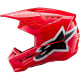 Casque moto cross Alpinestars S-M5 CORP Red