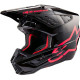 Casque moto cross Alpinestars S-M5 CORP Black/Pink