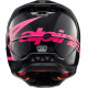 Casque moto cross Alpinestars S-M5 CORP Black/Pink