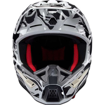 Casque moto cross Alpinestars S-M5 MINERAL Gray/Black
