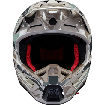 Casque moto cross Alpinestars S-M5 MINERAL Gray/Green