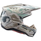 Casque moto cross Alpinestars S-M5 MINERAL Gray/Green