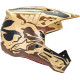 Casque moto cross Alpinestars S-M5 MINERAL Dark Brown