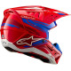 Casque moto cross Alpinestars S-M5 ACTION 2 Red/Blue