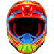 Casque moto cross Alpinestars S-M5 ACTION 2 Orange/Blue/Yellow