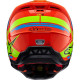 Casque moto cross Alpinestars S-M5 ACTION 2 Orange/Blue/Yellow