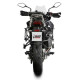 Mivv approved muffler OVAL Classic Inox Black (E.012.LVC) BENELLI TRK 702/X