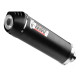 Mivv-approved OVAL Classic Carbon muffler (E.012.LEC) BENELLI TRK 702/X