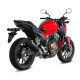 Mivv GP-approved muffler Inox black (H.062.LXBC) HONDA CB500 F  Mivv GP-approved muffler Inox black (H.062.LXBC) HONDA CB500 F