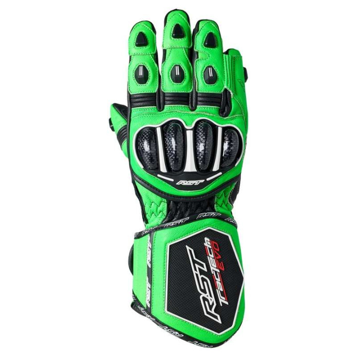 RST TRACTECH EVO 4 NEON GREEN motorcycle gloves