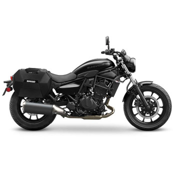 Kit valises Shad SH38X CARBONE + supports 3P (K0LM54IF) KAWASAKI ELIMINATOR 500 Kit valises Shad SH38X CARBONE + supports 3P (K0LM54IF) KAWASAKI ELIMINATOR 500